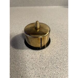 Vintage brass stamp holder desk decor